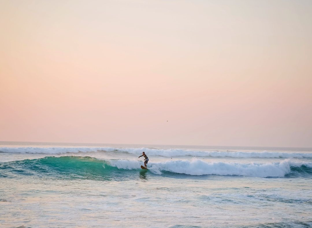 Surf lessons.